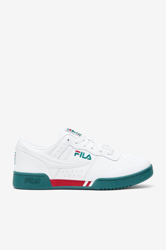 Fila Trainers Mens White Original Fitness Op - Ireland 23864-KWNV